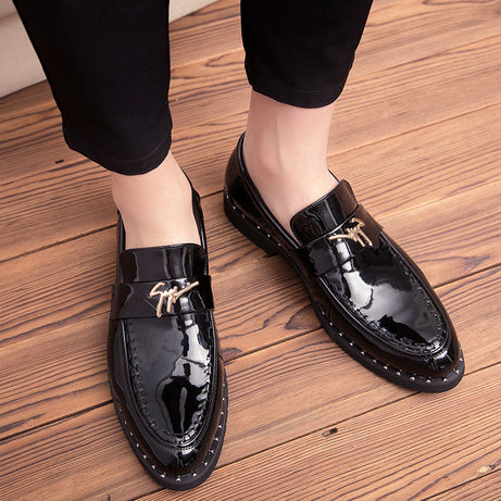 Men's Leather Loafers Outdoor Fashion Shoes