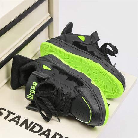 Men's Color Matching Trend Platform Shoes