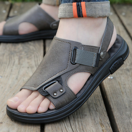 Men's Leather Breathable Cool Sandals