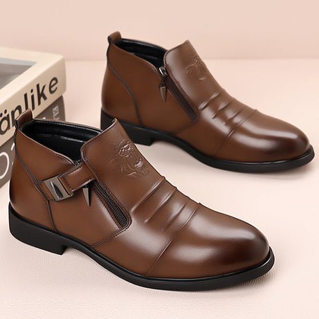 Men's Leather Pointed Versatile Fashion Shoes