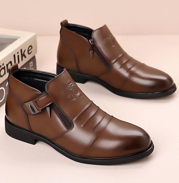 Men's Leather Pointed Versatile Fashion Shoes