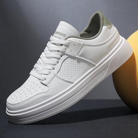 Men's Trendy Leather Casual Sneakers