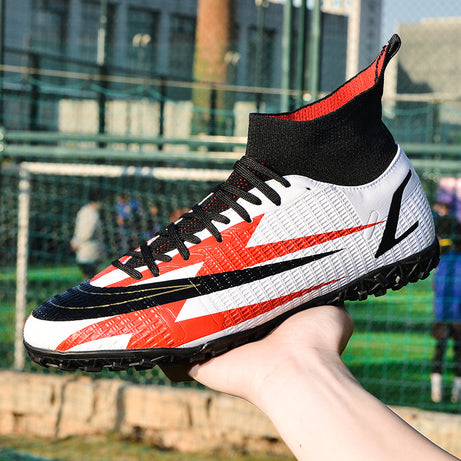 Men's Synthetic Leather Football Turf Sports Shoes