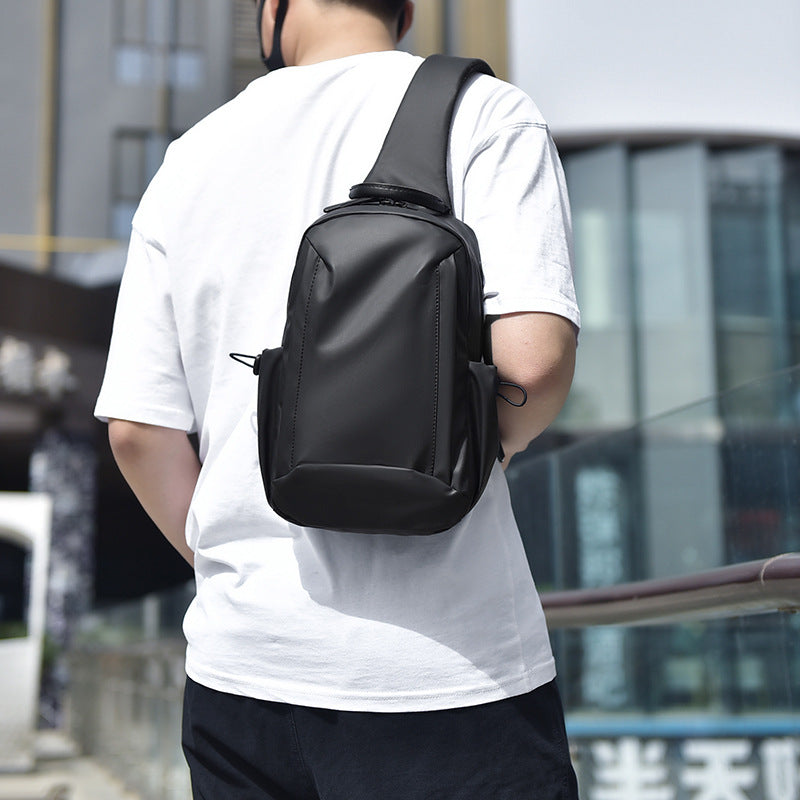 Men's Multi-Compartment Fashion Casual Chest Bag