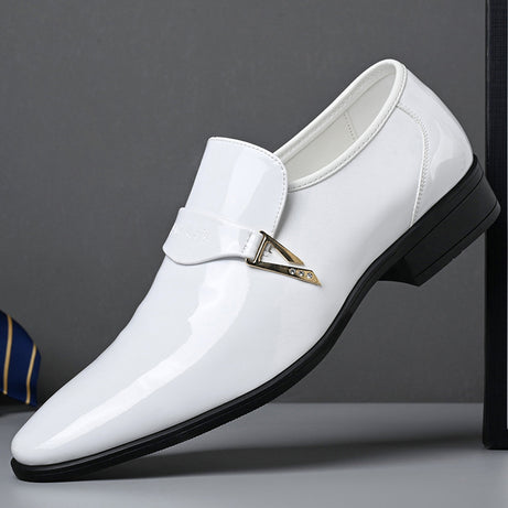 Men's Leather Versatile British Style Shoes