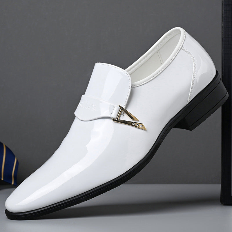 Men's Leather Versatile British Style Shoes