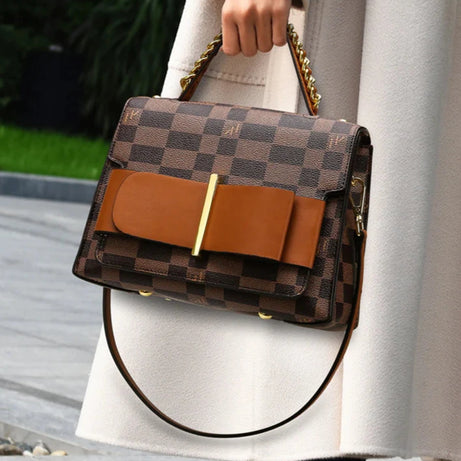 Women's Leather Temperament Shoulder Bag