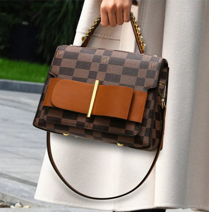 Women's Leather Temperament Shoulder Bag