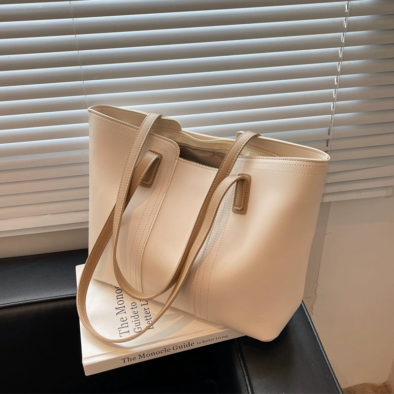 Women's Leather Large Shoulder Bag