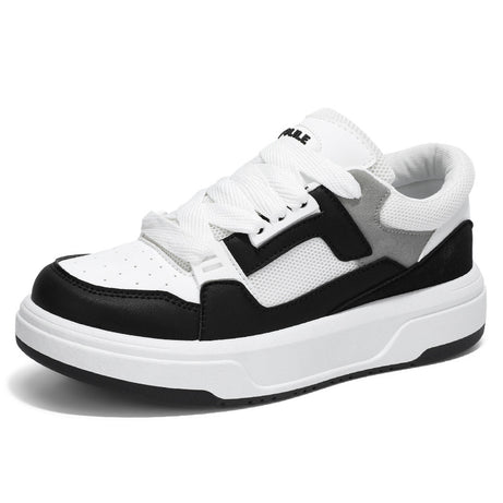 Men's Color Matching Low-top Lace-up Shoes