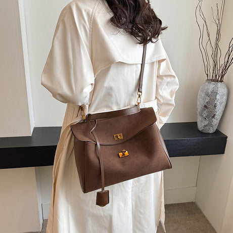 Women's Leather Fashionable Texture Handbag