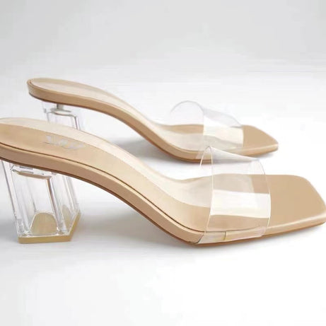 Women's Transparent High Heel Sandal