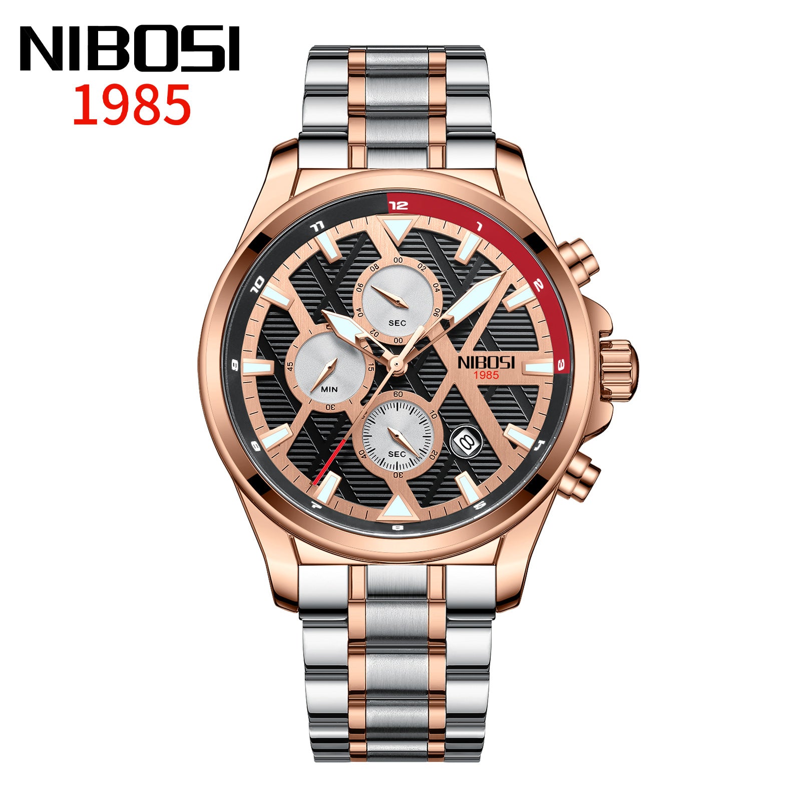 Men's Multifunctional Waterproof Luminous Watch