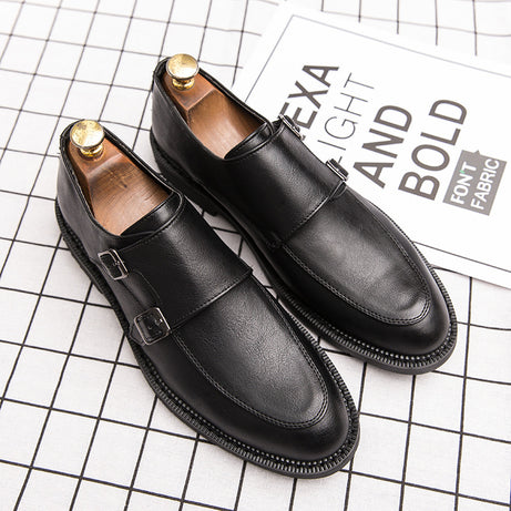 Men's Leather British Style Fashion Casual Shoes