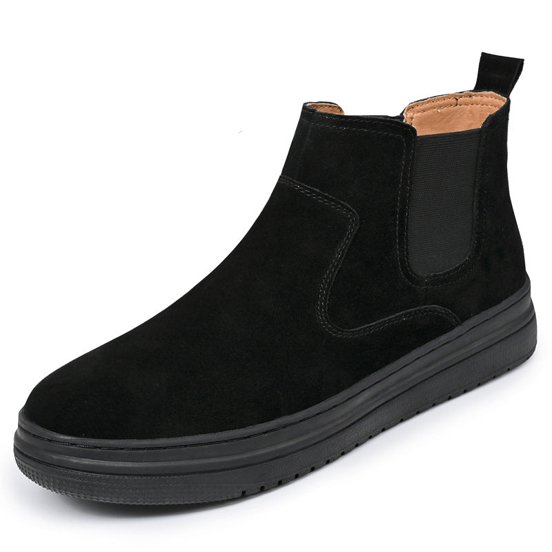 Men's Leather Chelsea Boots Casual Shoes