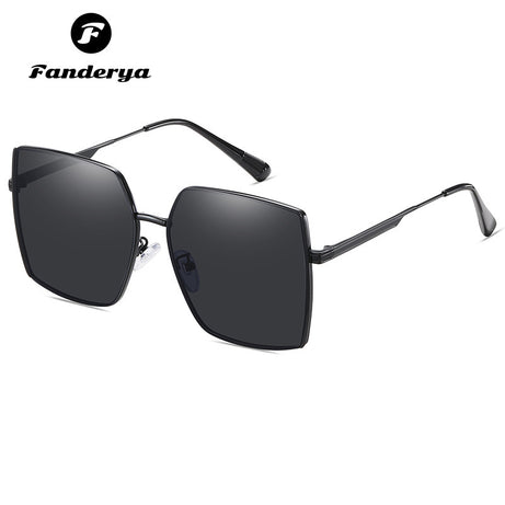 Men's High Large Frame UV Protection Thin Sunglasses