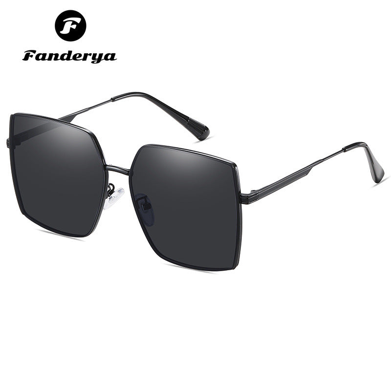 Men's High Large Frame UV Protection Thin Sunglasses