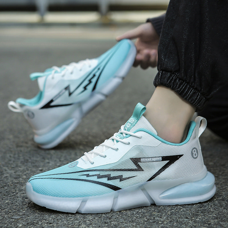 Men's Mesh Air Cushion Shock-Absorbing Running Shoes