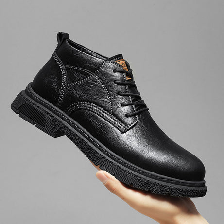 Men's Fashion British Style Leather Shoes