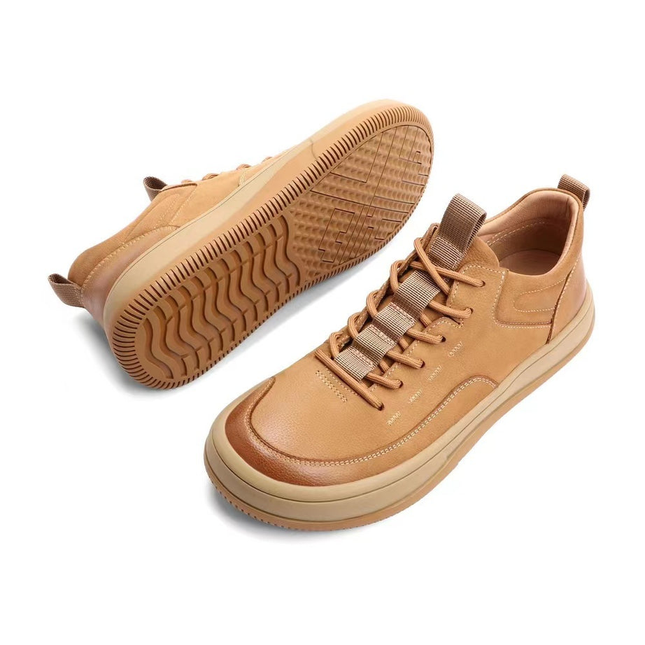 Men's Leather Comfortable Versatile Casual Shoes