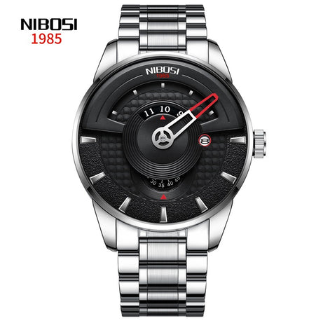 Men's Steel Belt Small Display Quartz Watch