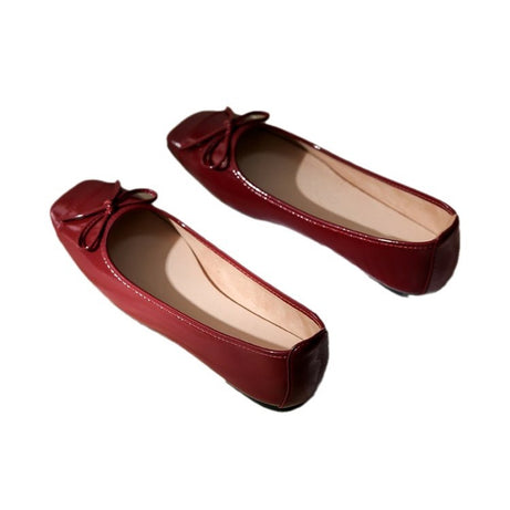 Women's Spring French Leather Soft-Soled Shoes