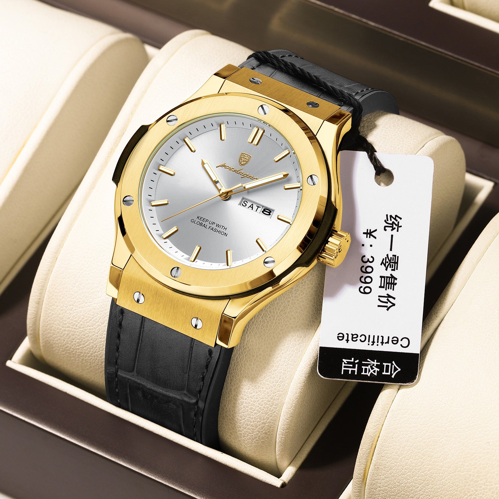 Men's Waterproof Luxury Casual Watch