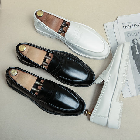 Men's Soft Leather Loafers Formal Shoes