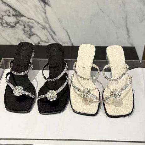 Women's High-End Rhinestone Sandals