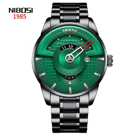 Men's Steel Belt Small Display Quartz Watch