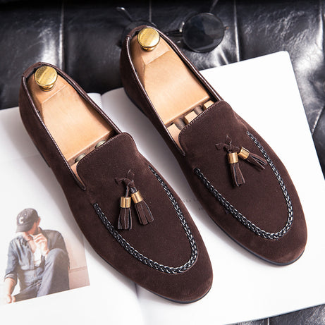 Men's Leather Penny Loafers Outdoor Fashion Shoes