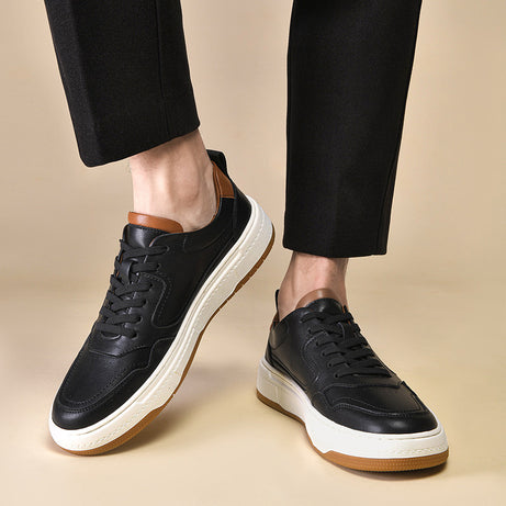 Men's Breathable Leather Casual Shoes