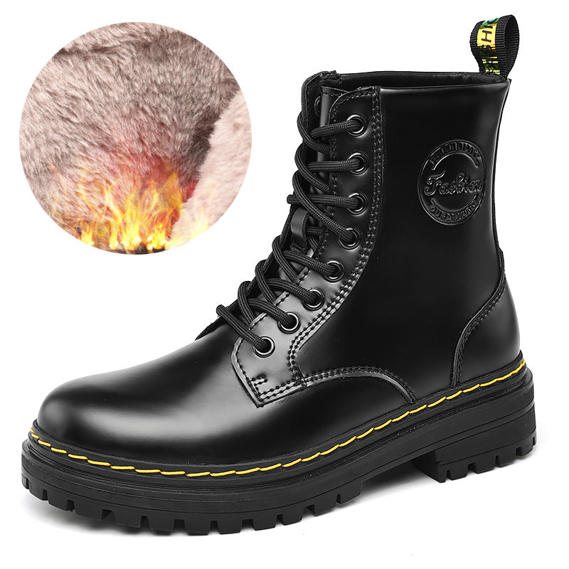 Men's Leather Outdoor Casual Martin Boots