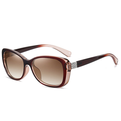 Women's Polarized Metal Small Frame Color-changing Sunglasses