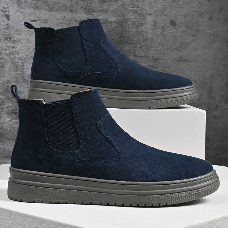 Men's Leather Chelsea Boots Casual Shoes