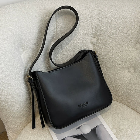 Women's Leather Trendy Versatile Shoulder Bag