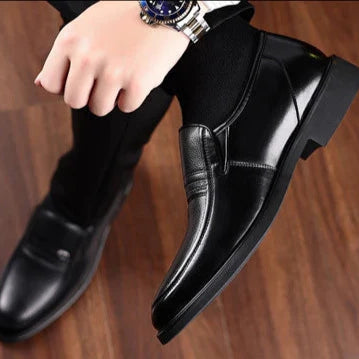 Men's Leather Business Formal Shoes (In Stock)