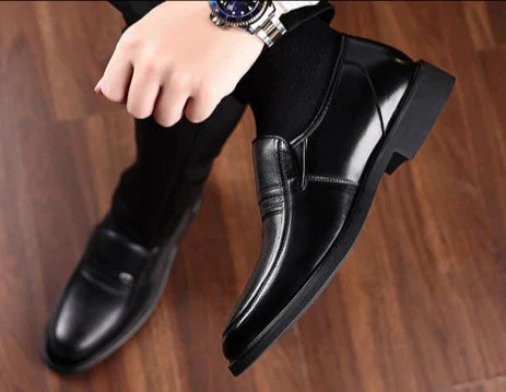 Men's Leather Business Formal Shoes (In Stock)