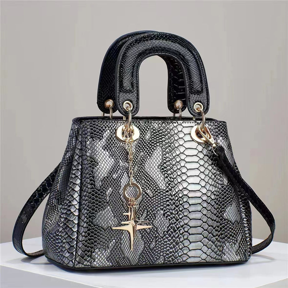 Women's Bag Snake Leather Handbag