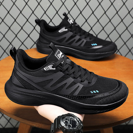 Men's Flying Woven Breathable Running Shoes