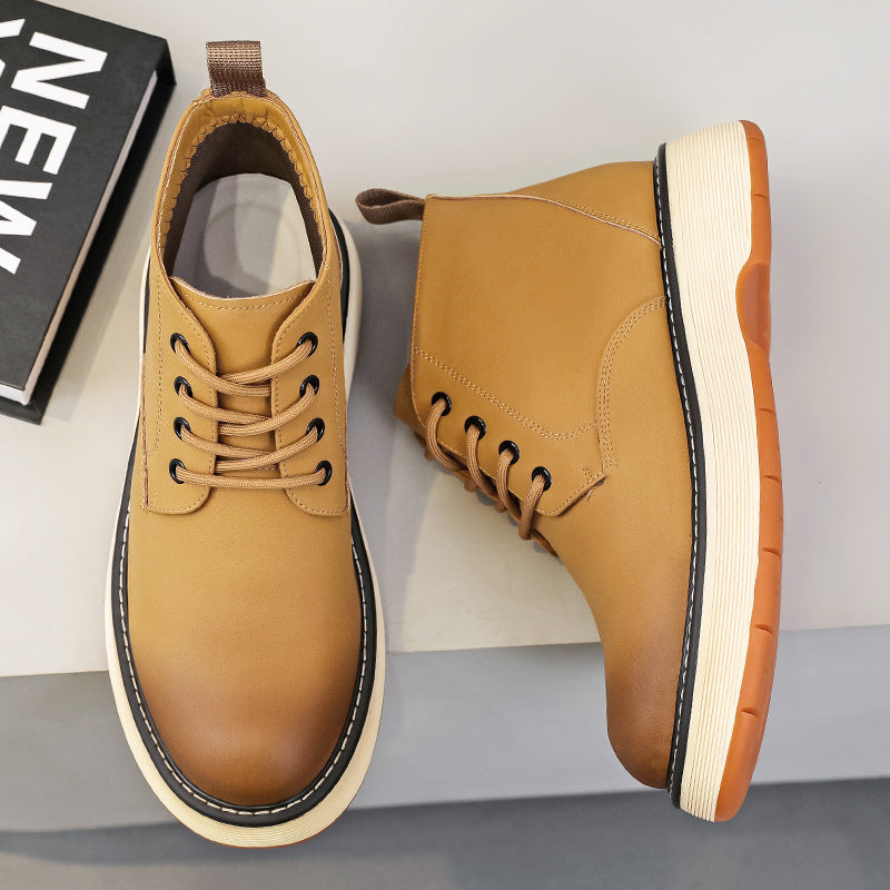 Men's Martin Boots High-Top British Style Boots