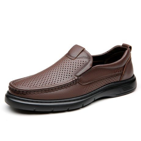 Men's Leather Business Casual Shoes