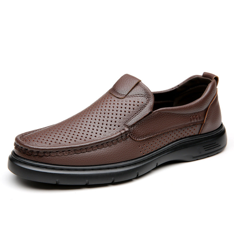 Men's Leather Business Casual Shoes