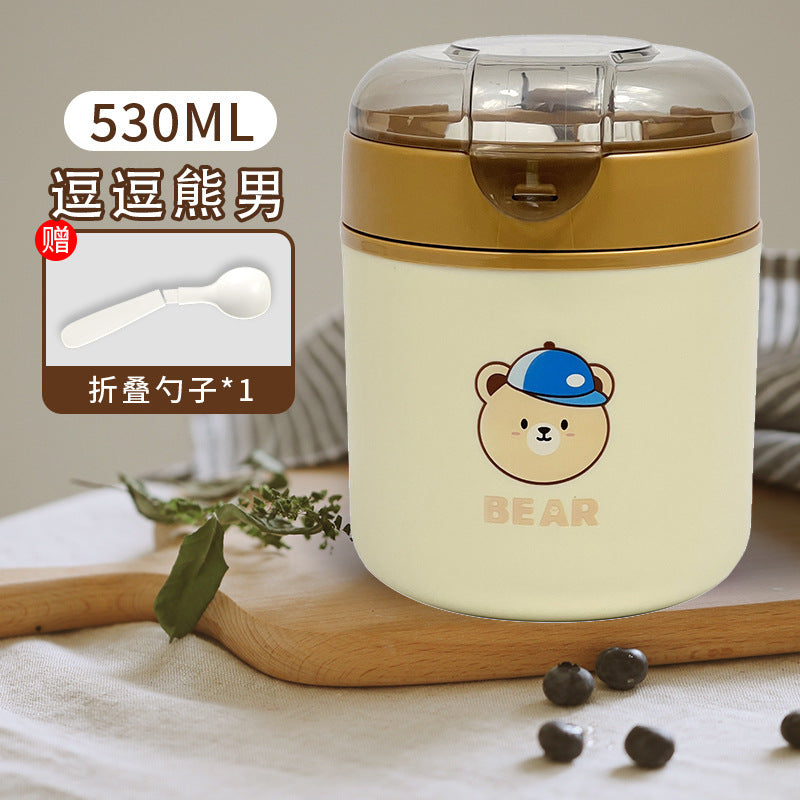 Stainless Steel Breakfast Cup Ins Wind Soup