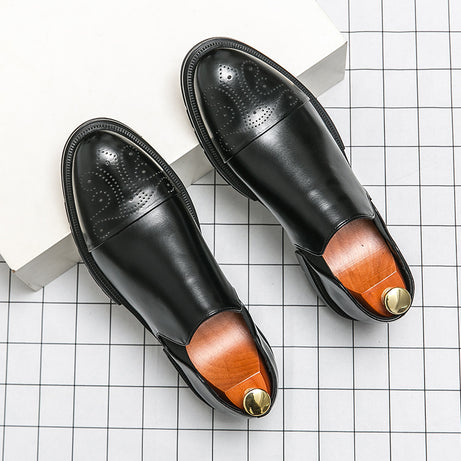 Men's Low-top Business Leather Formal Shoes