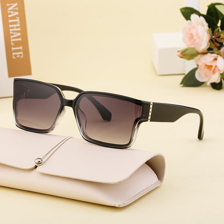 Women's Fashion Large Frame Square High-End Sunglasses
