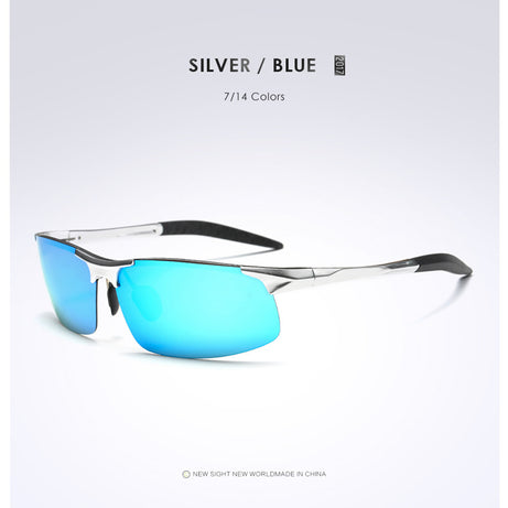 Men's Color-changing Sports Aluminum Polarized Sunglasses