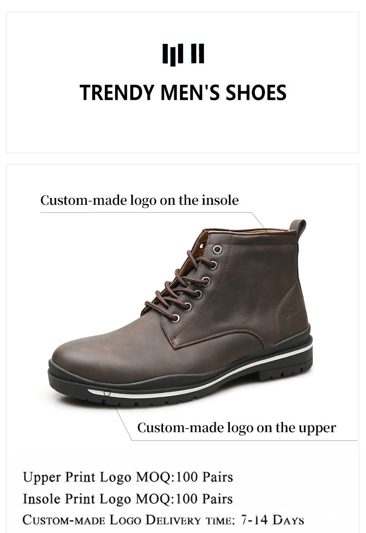 Men's Leisure Outdoor Versatile Martin Boots