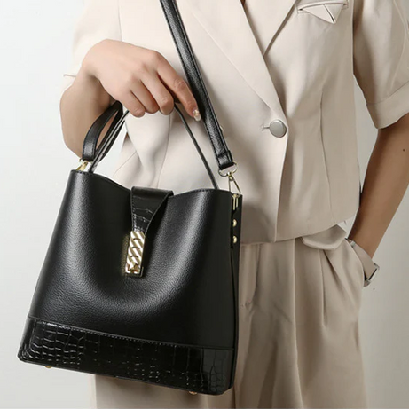 Women's Leather Large Shoulder HandBag