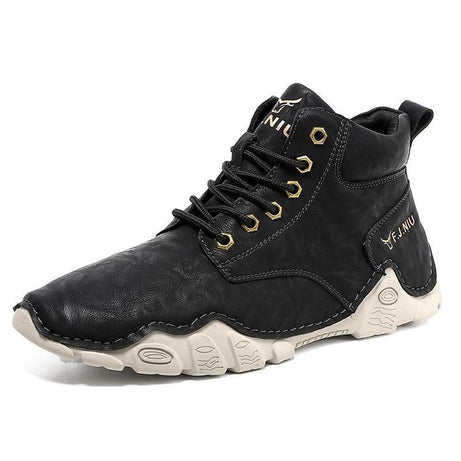 Men's Fashion Leather Casual Martin Boots